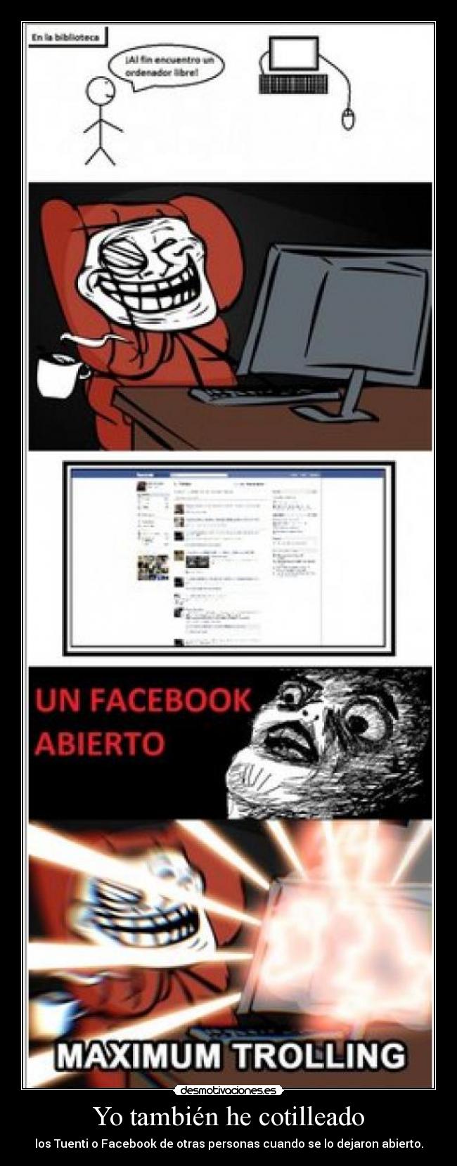 Yo también he cotilleado -