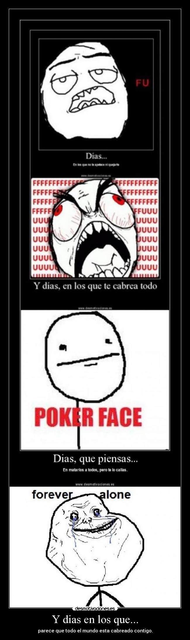 carteles forever alone desmotivaciones