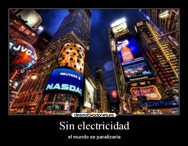 carteles electricidad lujo desmotivaciones