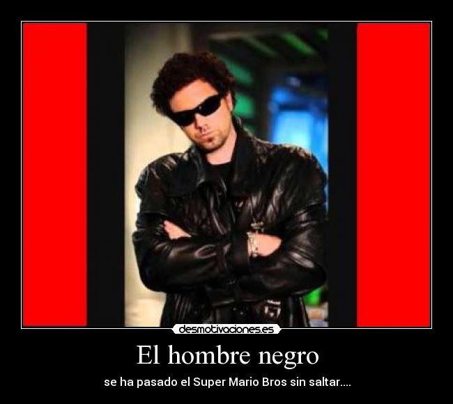El hombre negro -