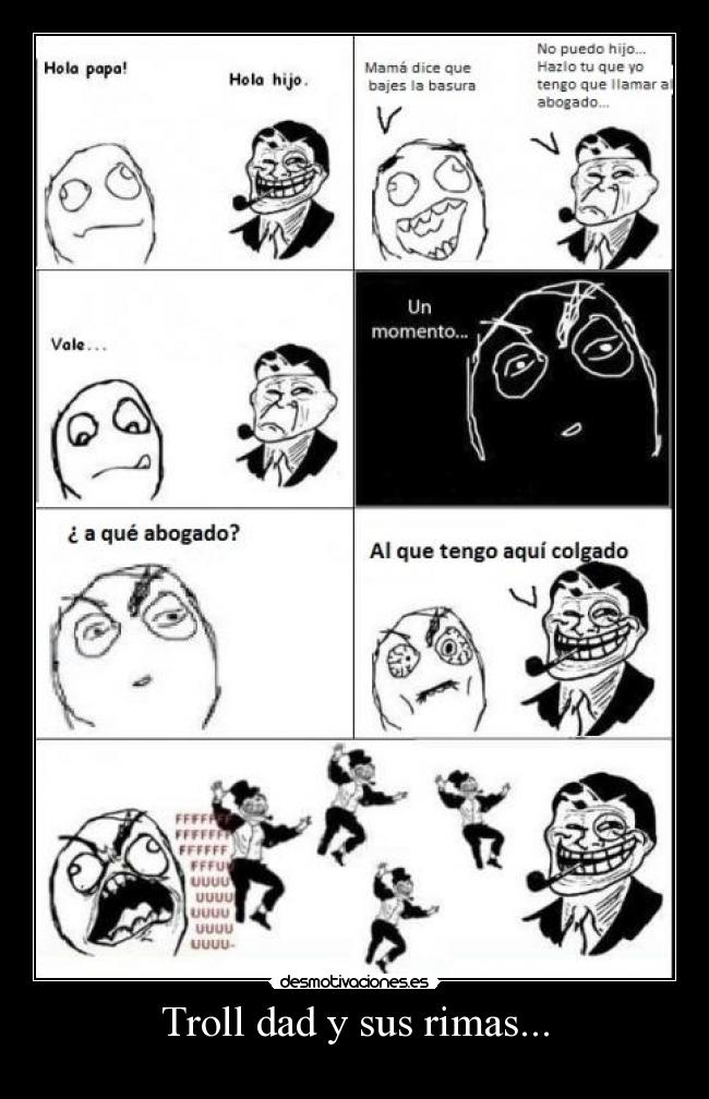 Troll dad y sus rimas... - 