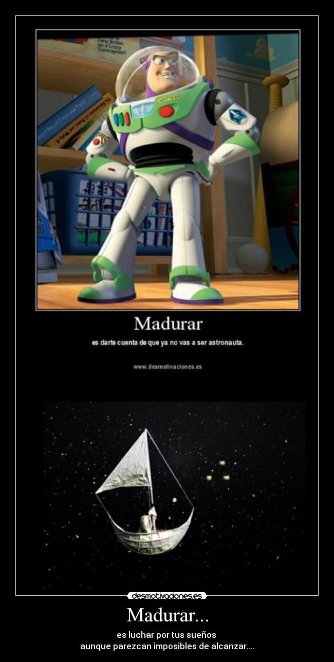 carteles madurar madurar suenos desmotivaciones