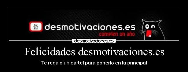 Felicidades desmotivaciones.es - 