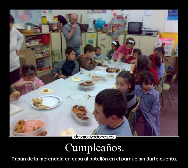 Cumpleaños. - 