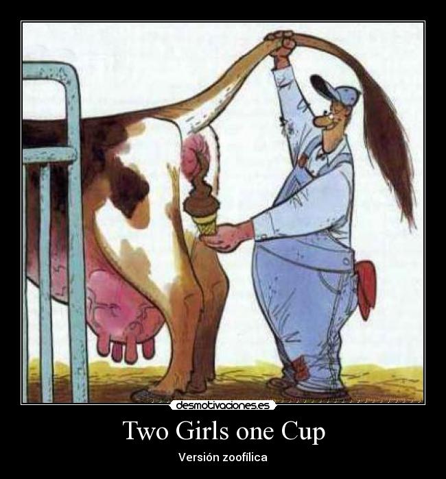 Two Girls one Cup - Versión zoofílica