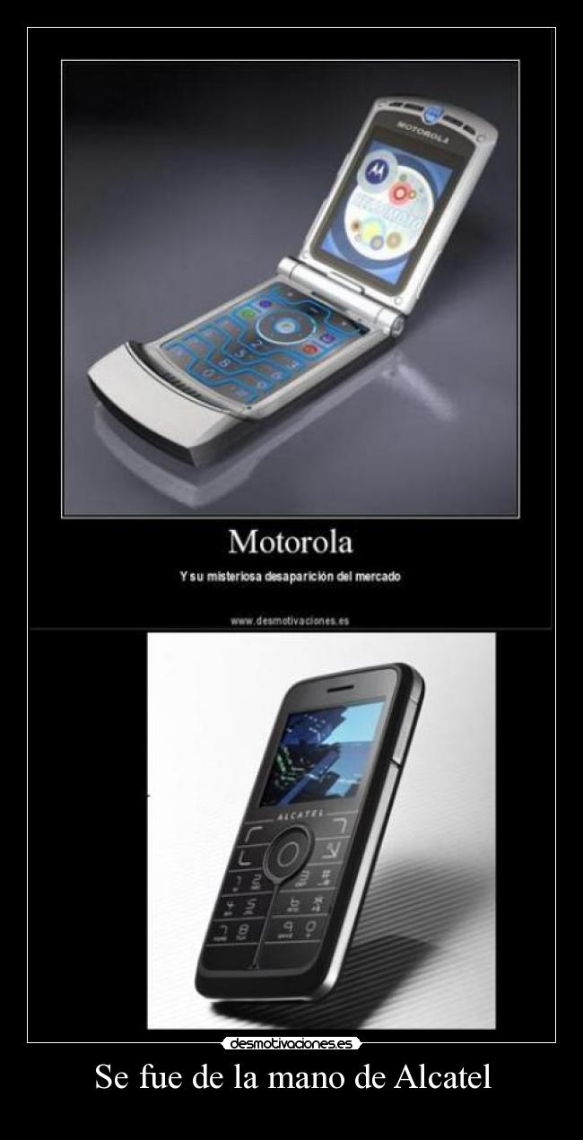 Se fue de la mano de Alcatel - 