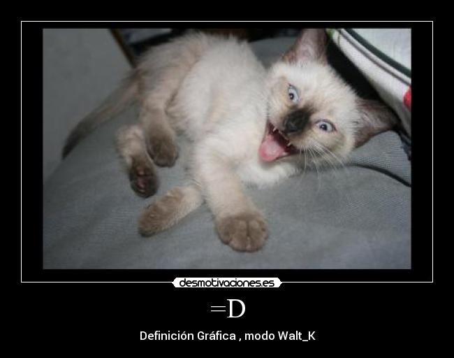 =D - Definición Gráfica , modo Walt_K