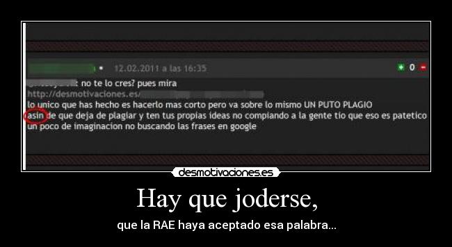 carteles hay que joderse desmotivaciones