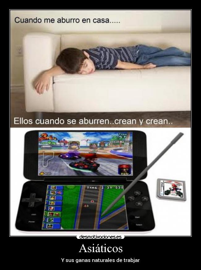Asiáticos - Y sus ganas naturales de trabjar