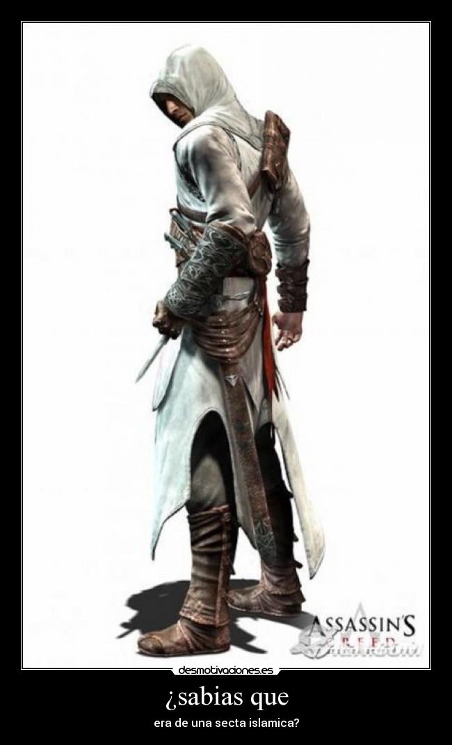 ¿sabias que - era de una secta islamica?
