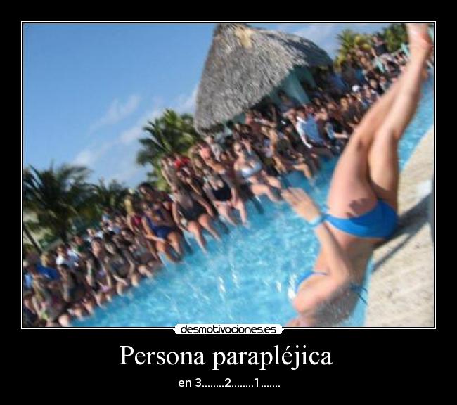 Persona parapléjica -