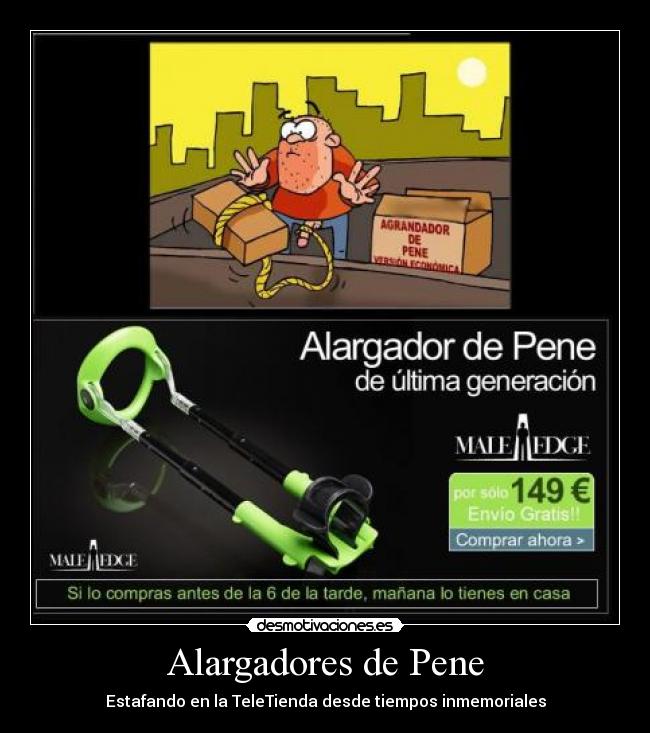 Alargadores de Pene - Estafando en la TeleTienda desde tiempos inmemoriales