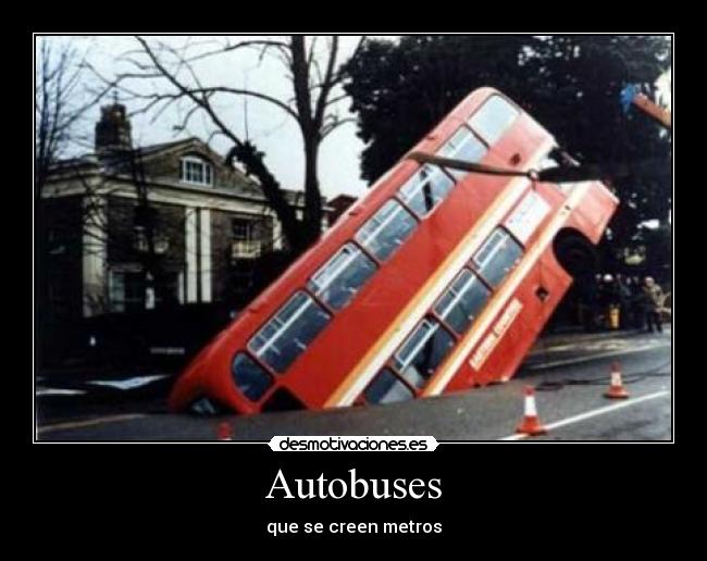 Autobuses - que se creen metros