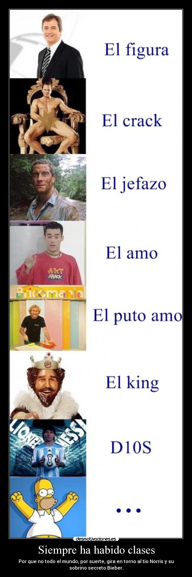 Siempre ha habido clases -