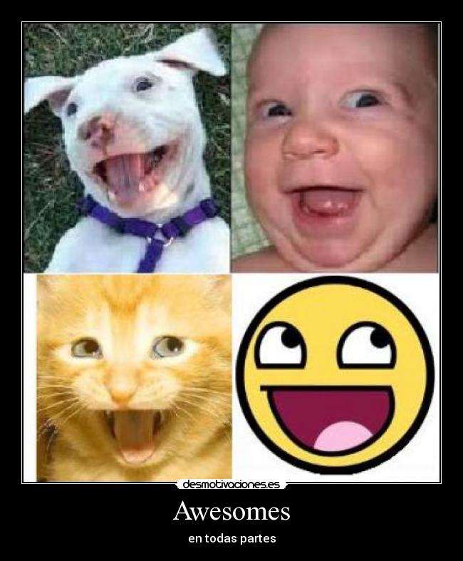 carteles awesomes desmotivaciones