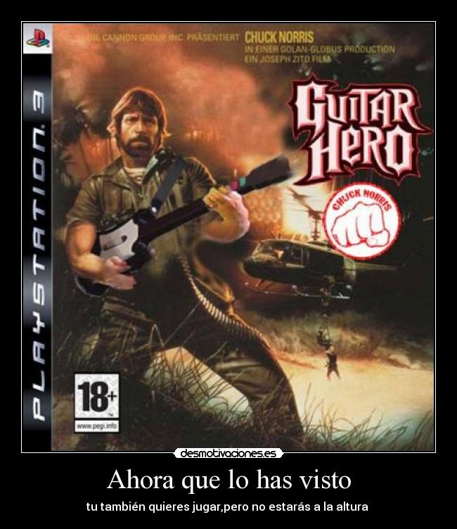 Ahora que lo has visto - 