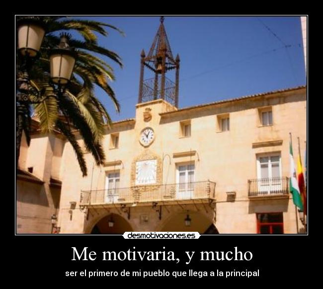 Me motivaria, y mucho - 