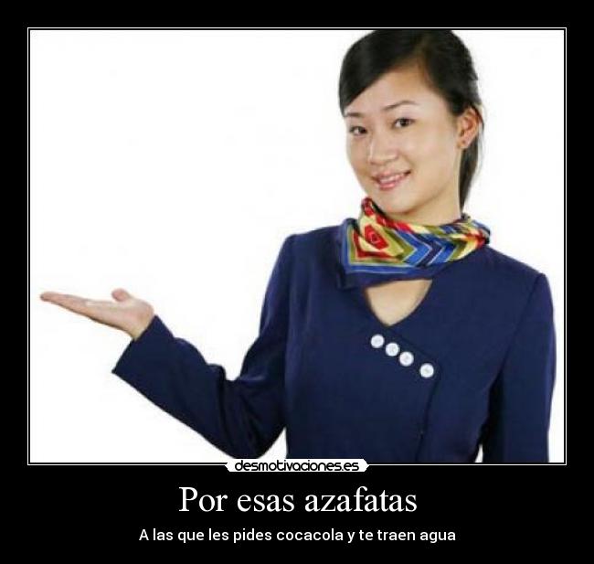 Por esas azafatas - 