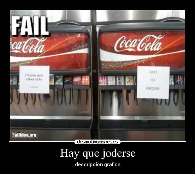 carteles coca cola desmotivaciones