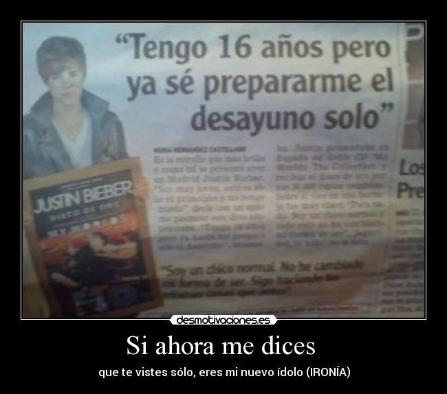 Si ahora me dices  - 