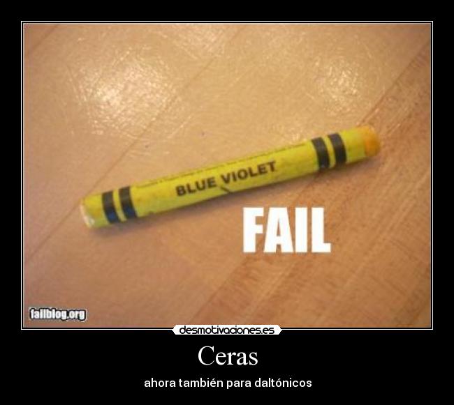 Ceras - ahora también para daltónicos