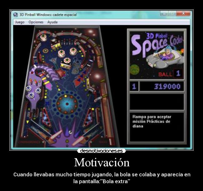 carteles pinball desmotivaciones