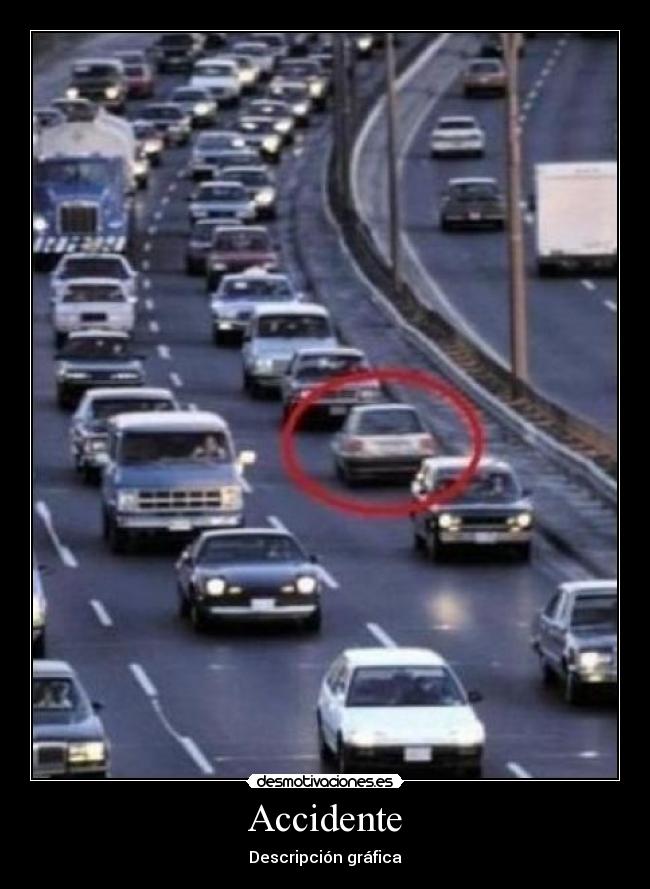 Accidente - Descripción gráfica