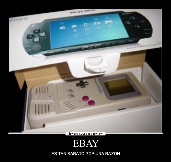 EBAY - ES TAN BARATO POR UNA RAZON