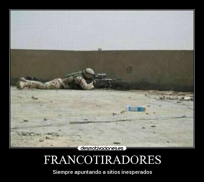 FRANCOTIRADORES -