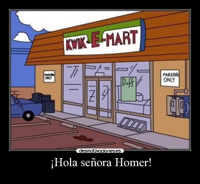 ¡Hola señora Homer! - 