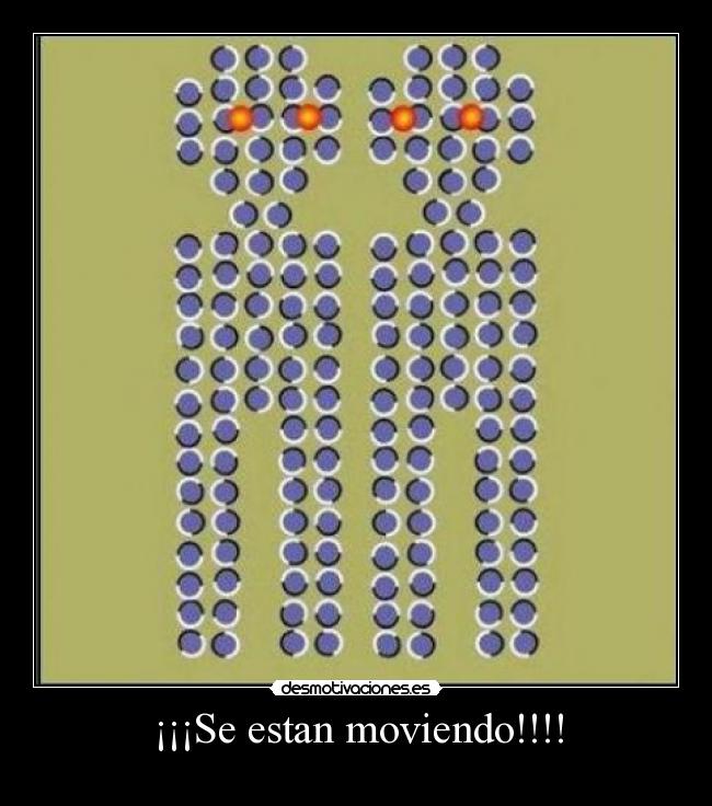 ¡¡¡Se estan moviendo!!!! -