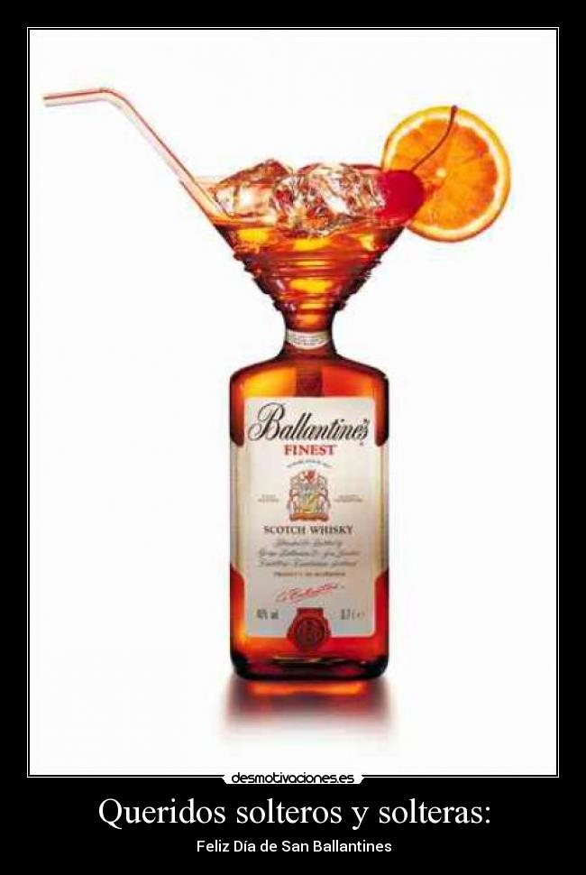 Queridos solteros y solteras: -