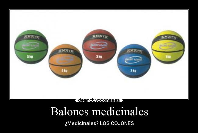 Balones medicinales -