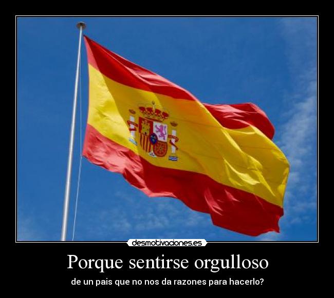 Porque sentirse orgulloso -