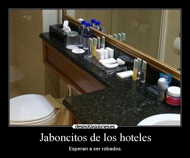 Jaboncitos de los hoteles - 