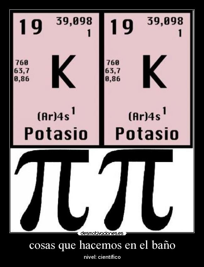 cosas que hacemos en el baño -