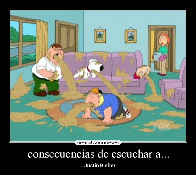 consecuencias de escuchar a... -