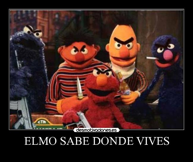 ELMO SABE DONDE VIVES -