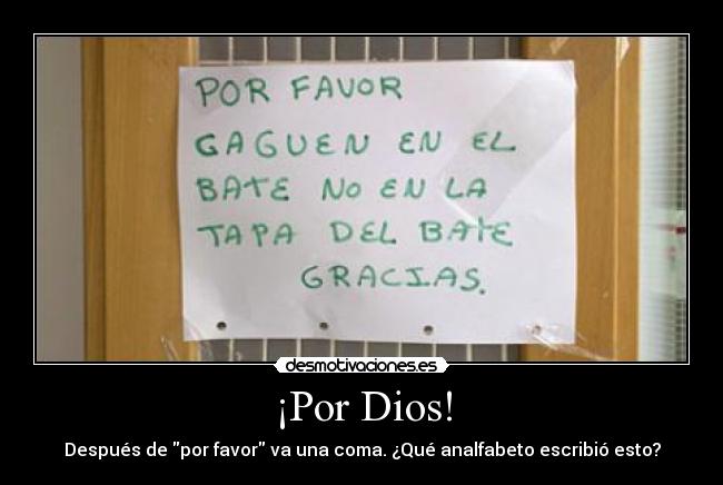 ¡Por Dios! - 