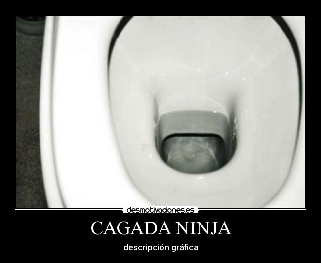 CAGADA NINJA - descripción gráfica