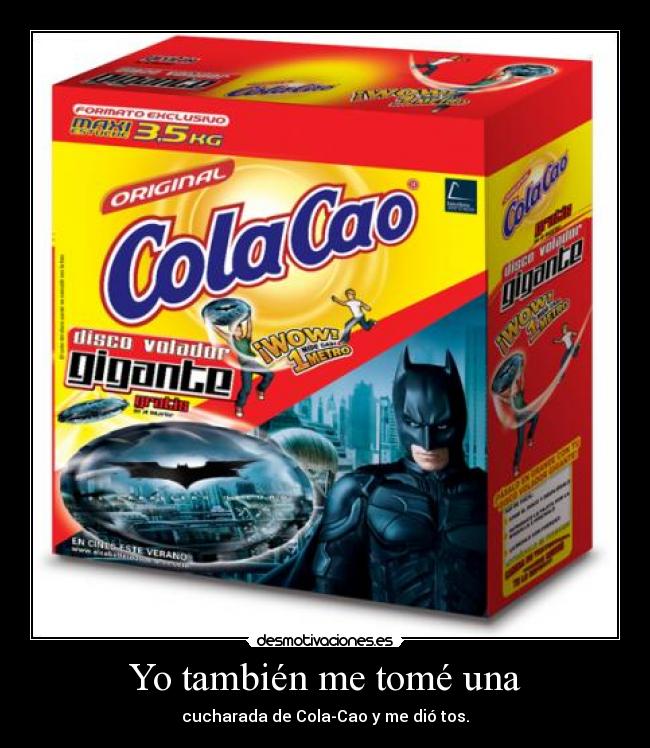 Yo también me tomé una - 