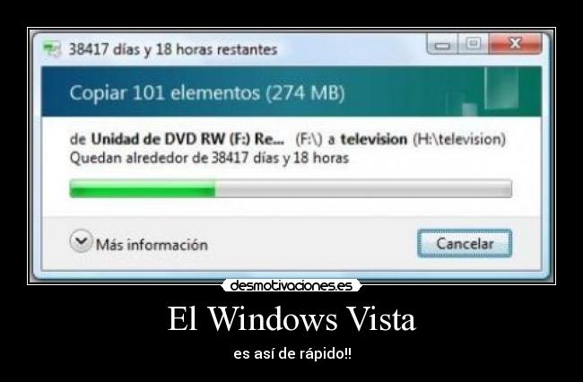 El Windows Vista -