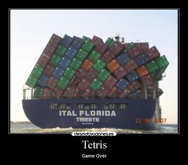 Tetris - Game Over