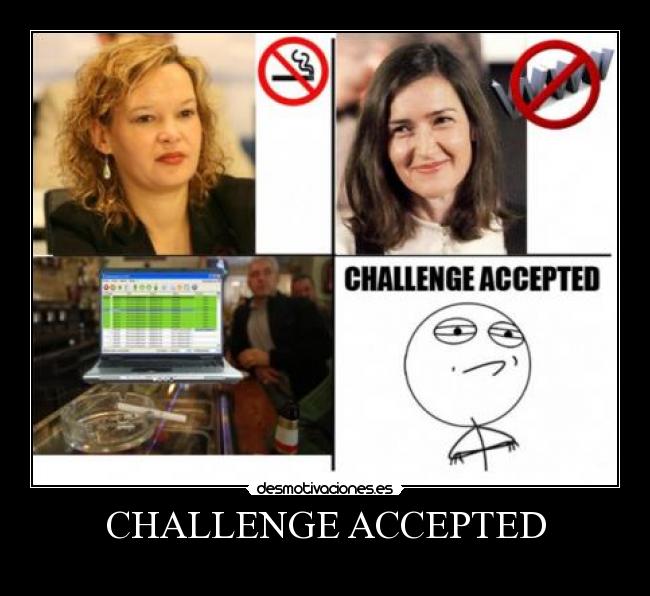 CHALLENGE ACCEPTED - 