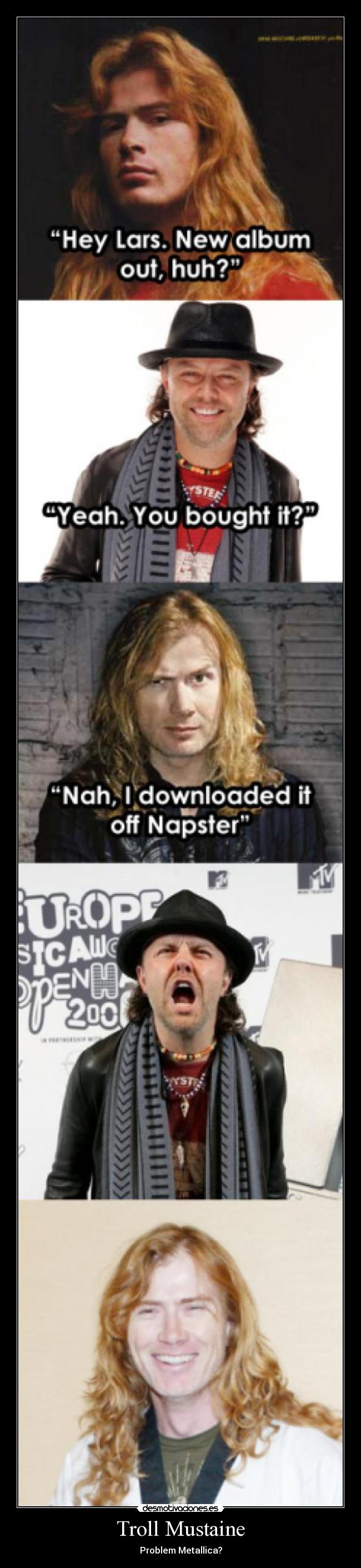 Troll Mustaine -