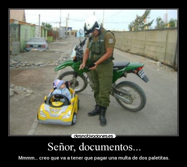 carteles tag tags paja poner tags auto bebe policia chile moto honda senor documentos puse los tags desmotivaciones