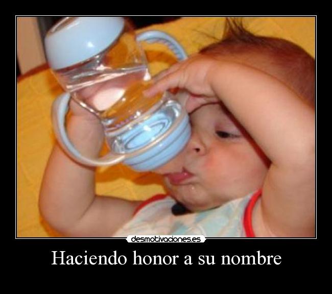 Haciendo honor a su nombre - 