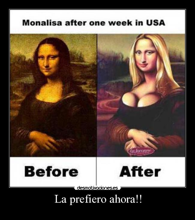 La prefiero ahora!! -