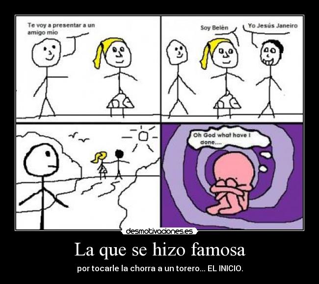 La que se hizo famosa - 