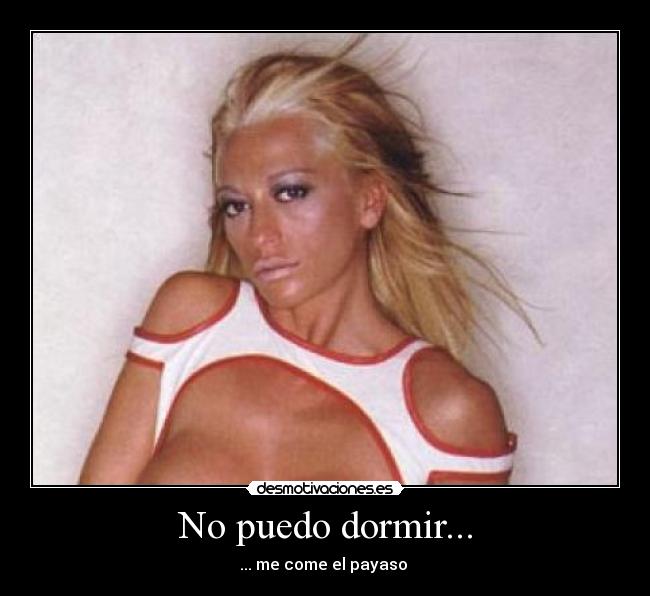 No puedo dormir... - 
